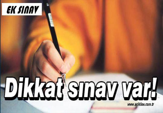 Açık Lise Öğrencilerine Ek Sınav Hakkı Verildi!