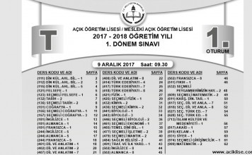 1. Dönem Sınavının Soru ve Cevapları aol soru ve cevapları