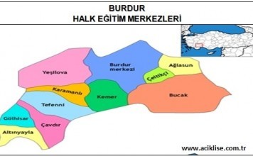 Burdur İlinde Bulunan Halk Eğitim Merkezleri (İrtibat Büroları) burdur hem burdur halk eğitim merkezi
