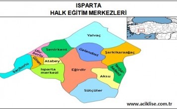 Isparta hem Isparta halk eğitim merkezi