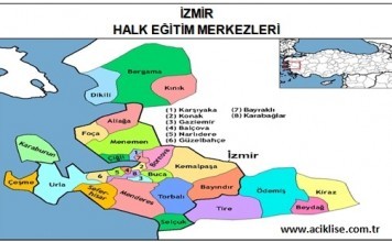 İzmir İlinde Bulunan Halk Eğitim Merkezleri (İrtibat Büroları) izmir hem izmir halk eğitim merkezi