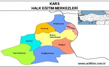 Kars İlinde Bulunan Halk Eğitim Merkezleri (İrtibat Büroları) kars hem kars halk eğitim merkezi