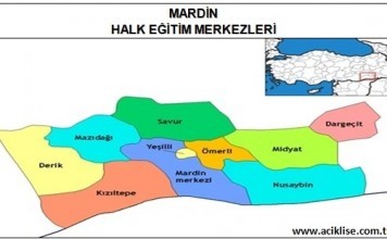 Mardin İlinde Bulunan Halk Eğitim Merkezleri (İrtibat Büroları) mardin hem mardin halk eğitim merkezi