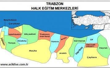 Trabzon İlinde Bulunan Halk Eğitim Merkezleri (İrtibat Büroları) trabzon hem trabzon halk eğitim merkezi