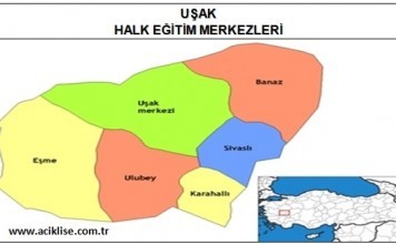 Uşak İlinde Bulunan Halk Eğitim Merkezleri (İrtibat Büroları) uşak hem uşak halk eğitim merkezi