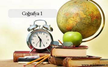 Coğrafya 1