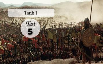 Tarih 1 – Test 5